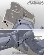 Load image into Gallery viewer, JK Heavy Duty Raised Tracbar Bracket Artec Industries - Artec Industries JK4406 GNKQ_JK4406