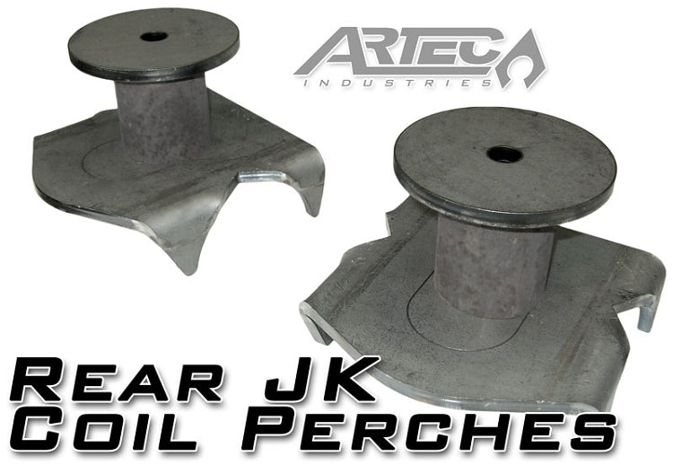 Rear JK Coil Perches And Retainers Pair Artec Industries - Artec Industries JK4425 GNKQ_JK4425