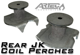 Rear JK Coil Perches And Retainers Pair Artec Industries - Artec Industries JK4425 GNKQ_JK4425
