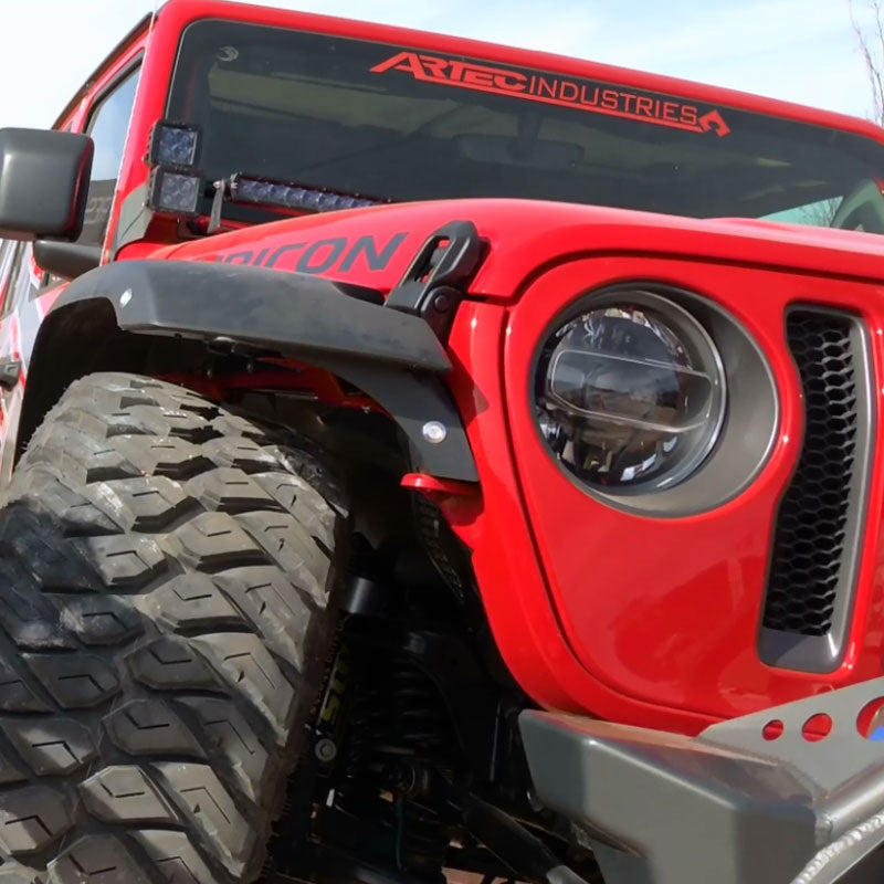 Jeep JL Front Fender Chop Kit 18-Pres Wranger JL Rubicon Artec Industries - Artec Industries JL2112 GNKQ_JL2112