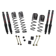 Load image into Gallery viewer, Jeep JL Diesel 2.5 Inch Dual Rate Long Travel Suspension Lift W/Black MAX Shocks 2020 Wrangler JL Rubicon Skyjacker