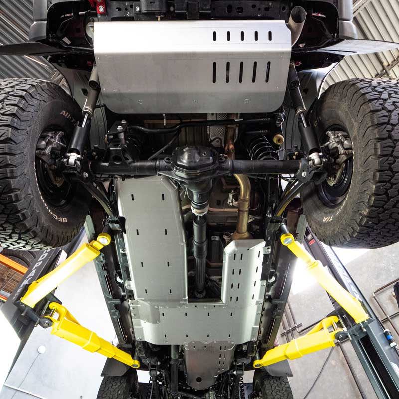 JLU Def Skid - 4 Door 3.0L Diesel Aluminum Artec Industries - Artec Industries JL4110 GNKQ_JL4110