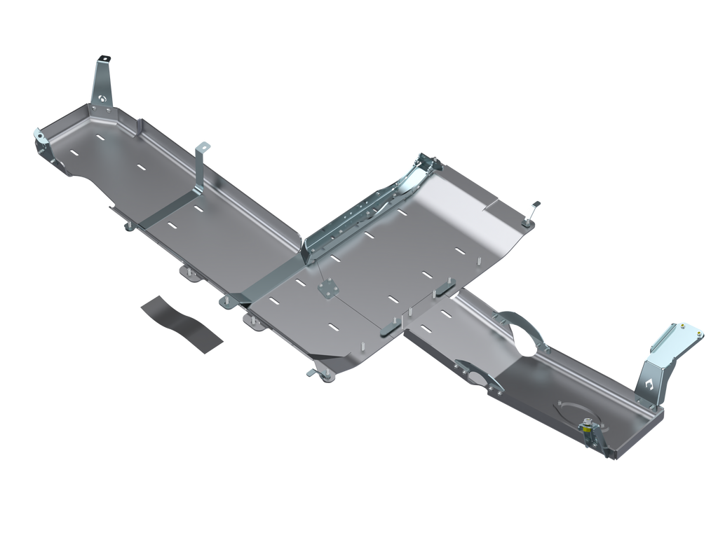 JLU Full Bellypan - 4 Door 392 Hemi Aluminum Artec Industries - Artec Industries JL4112 GNKQ_JL4112