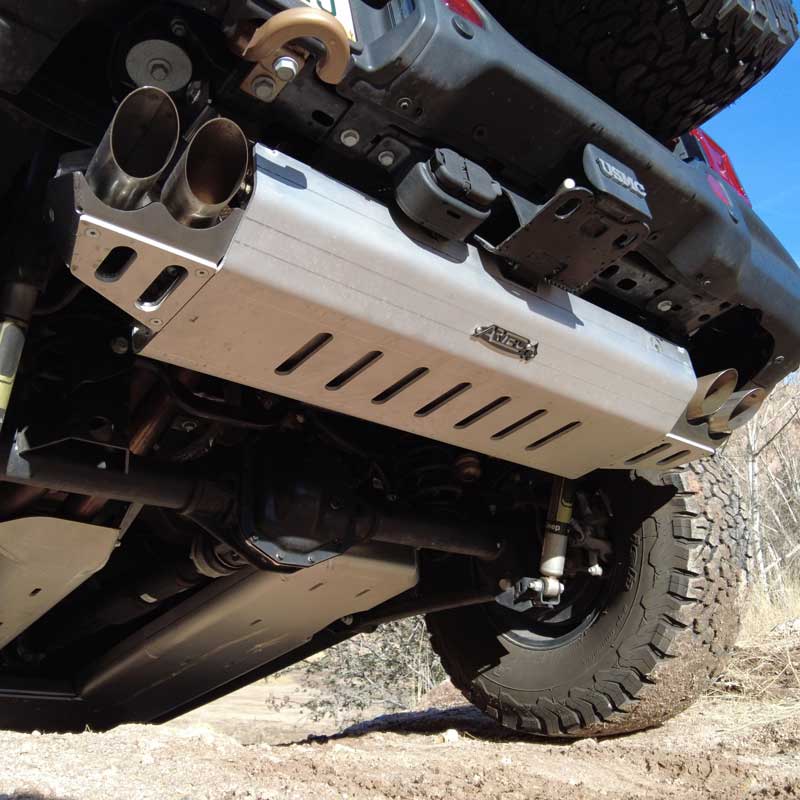 JLU 392 Muffler and Tip Skid Artec Industries - Artec Industries JL4113 GNKQ_JL4113