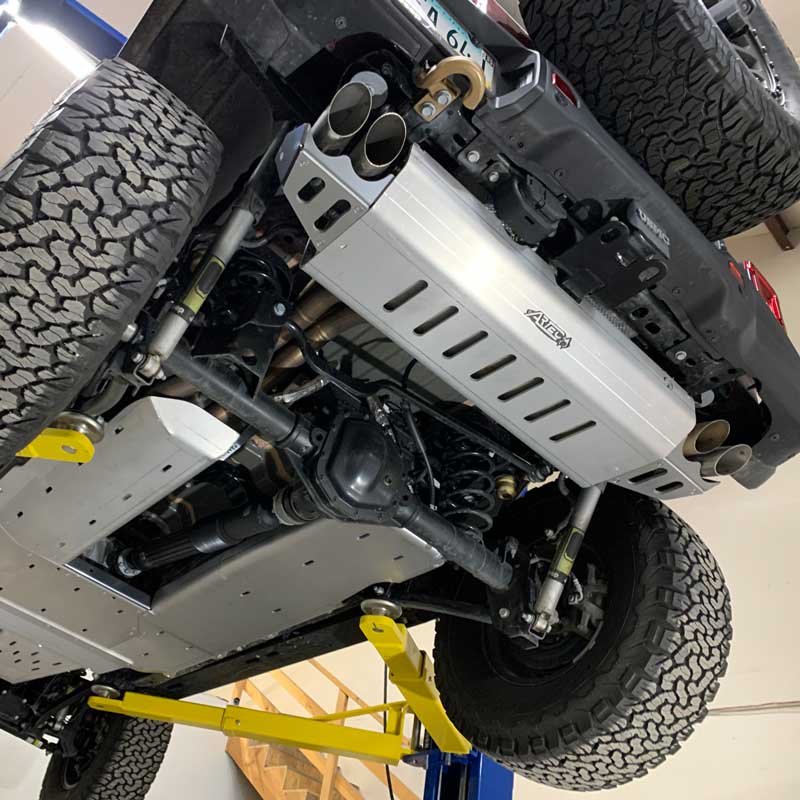 JLU 392 Muffler and Tip Skid Artec Industries - Artec Industries JL4113 GNKQ_JL4113