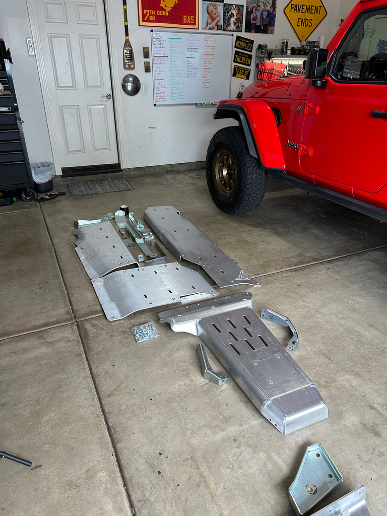 JLU Magnaflow Exhaust Skid - 4 Door 392 Hemi Aluminum Artec Industries - Artec Industries JL4119 GNKQ_JL4119