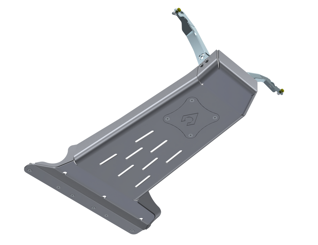 JLU Oil Skid Only With Oil Door - 4 Door 392 Hemi Aluminum Artec Industries - Artec Industries JL4122 GNKQ_JL4122