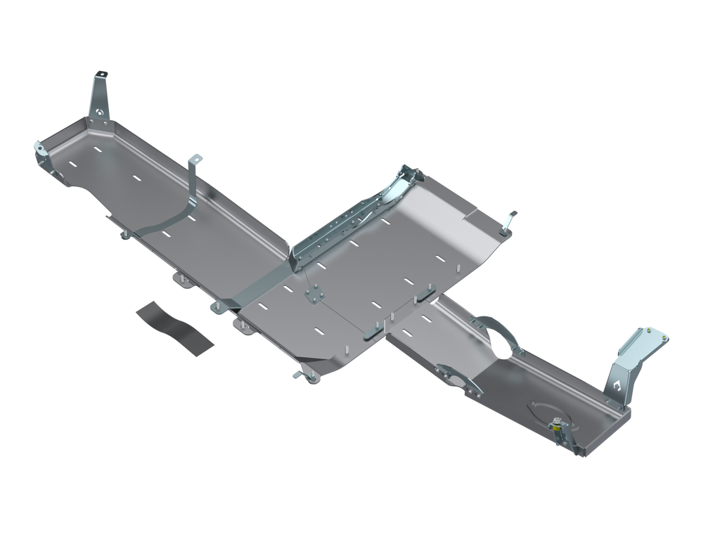 JLU Full Bellypan With Oil Door - 4 Door 3.6L Aluminum 18-20 Artec Industries