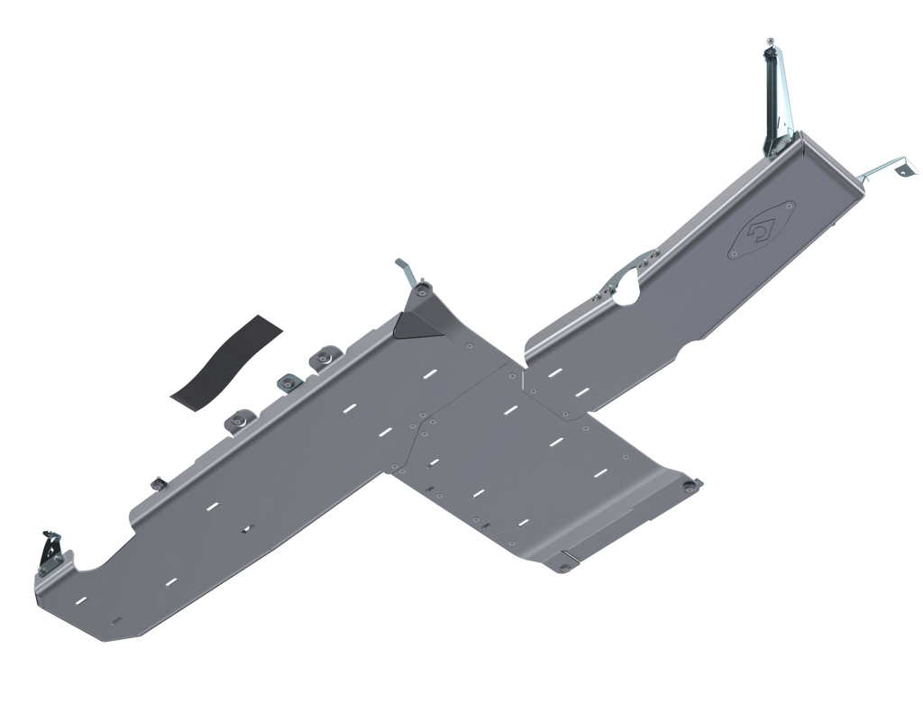 JLU Full Bellypan With Oil Door - 4 Door 3.6L Aluminum 21-Present Artec Industries - Artec Industries JL4164 GNKQ_JL4164