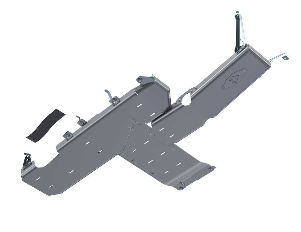JL Full Bellypan With Oil Door - 2 Door 3.6L Aluminum 21-Present Artec Industries - Artec Industries JL4167 GNKQ_JL4167