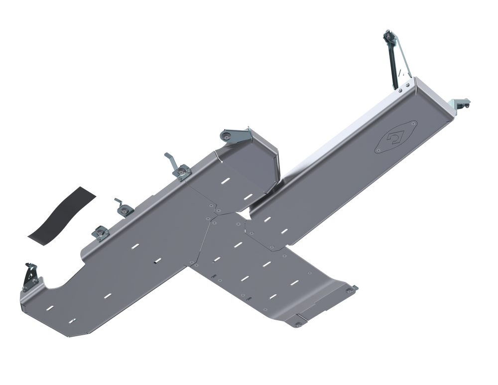 JL Full Bellypan With Oil Door - 2 Door 2.0L Aluminum 18-Present Artec Industries - Artec Industries JL4168 GNKQ_JL4168