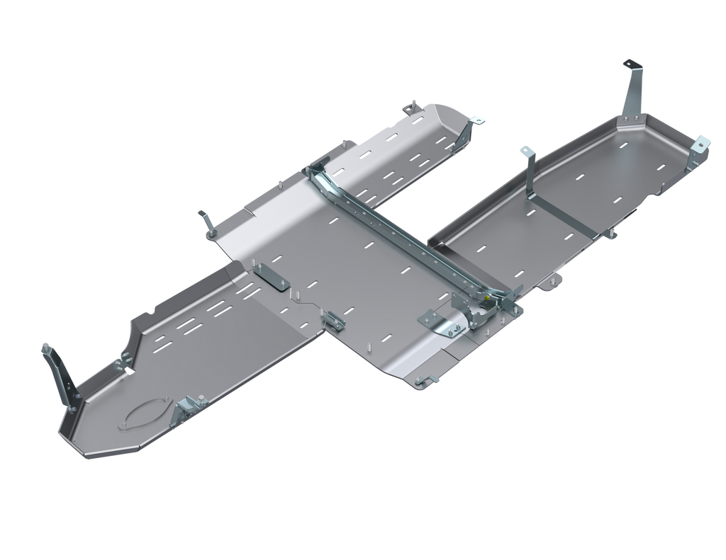 JLU Full Bellypan With Oil Door - 4 Door 3.0L Diesel Aluminum Artec Industries - Artec Industries JL4169 GNKQ_JL4169