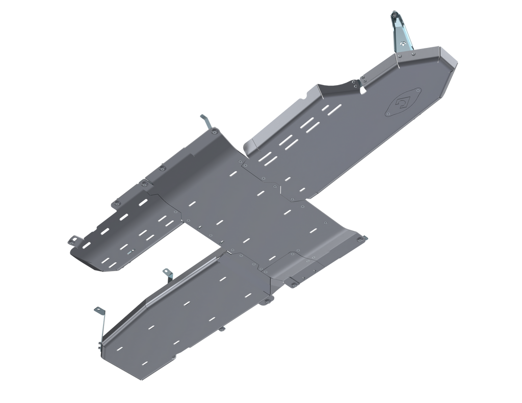 JLU Full Bellypan With Oil Door - 4 Door 3.0L Diesel Aluminum Artec Industries - Artec Industries JL4169 GNKQ_JL4169