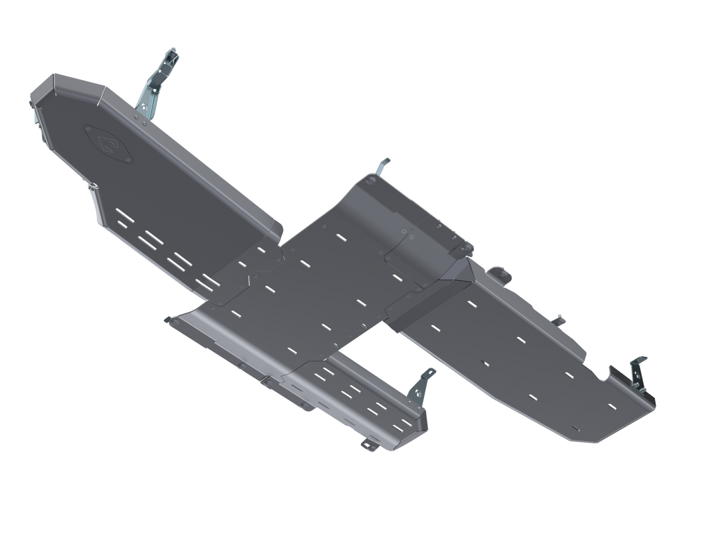 JLU Full Bellypan With Oil Door - 4 Door 3.0L Diesel Aluminum Artec Industries - Artec Industries JL4169 GNKQ_JL4169