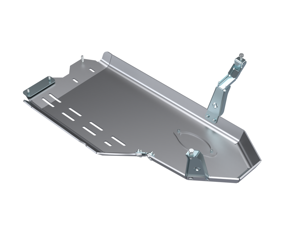 JLU and JT Oil Skid Only With Oil Door - 3.0L Diesel Aluminum Artec Industries - Artec Industries JL4189 GNKQ_JL4189