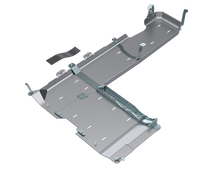 Load image into Gallery viewer, JLU T-Case/Fuel Skid Kit Only - 4 Door 3.6L, 2.0L, 392 Hemi - Aluminum 18-Present Artec Industries - Artec Industries JL4191 GNKQ_JL4191