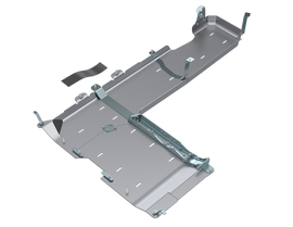 JLU T-Case/Fuel Skid Kit Only - 4 Door 3.6L, 2.0L, 392 Hemi - Aluminum 18-Present Artec Industries - Artec Industries JL4191 GNKQ_JL4191