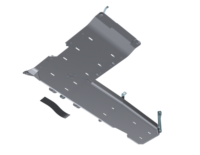 JLU T-Case/Fuel Skid Kit Only - 4 Door 3.6L, 2.0L, 392 Hemi - Aluminum 18-Present Artec Industries - Artec Industries JL4191 GNKQ_JL4191