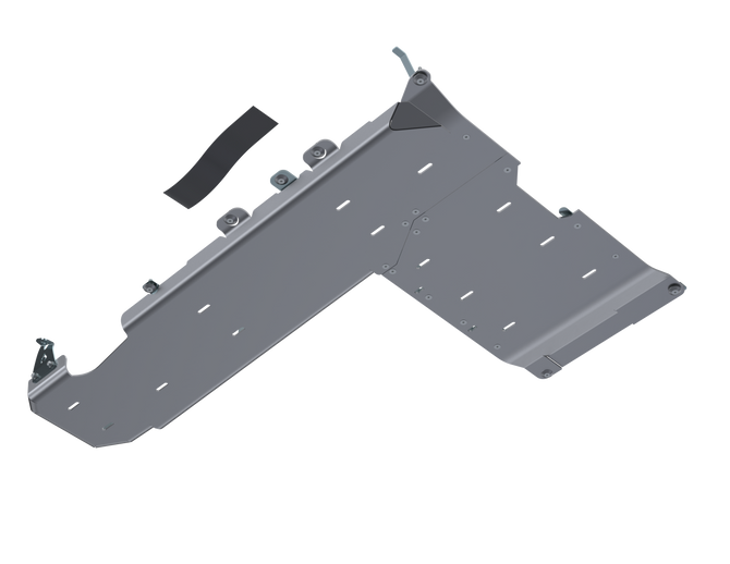 JLU T-Case/Fuel Skid Kit Only - 4 Door 3.6L Aluminum PRE-2018 Artec Industries - Artec Industries JL4192 GNKQ_JL4192