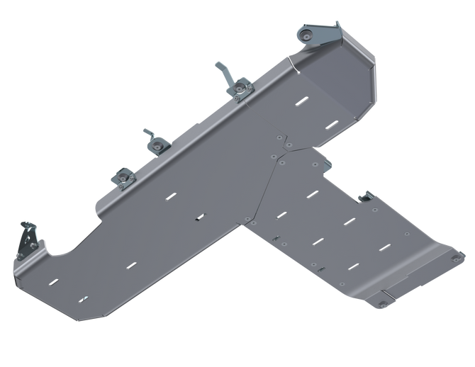 JL T-Case/Fuel Skid Only - 2 Door 3.6L, 2.0L Aluminum 18-Present Artec Industries - Artec Industries JL4196 GNKQ_JL4196