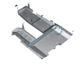 JLU T-Case/Fuel Skid/ DPF Only - 4 Door 3.0L Diesel Aluminum Artec Industries - Artec Industries JL4199 GNKQ_JL4199