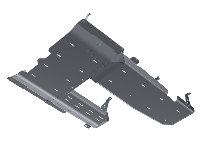 JLU T-Case/Fuel Skid/ DPF Only - 4 Door 3.0L Diesel Aluminum Artec Industries - Artec Industries JL4199 GNKQ_JL4199