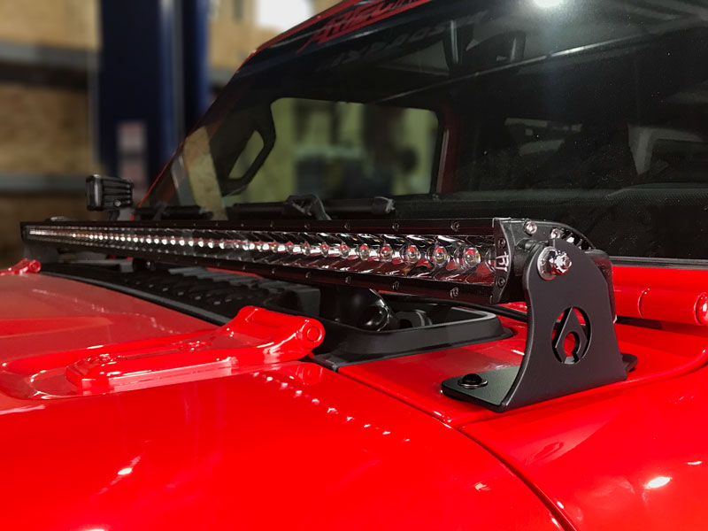 JL 50 Inch Led Light Bar Mount Hood Artec Industries - Artec Industries JL5602 GNKQ_JL5602