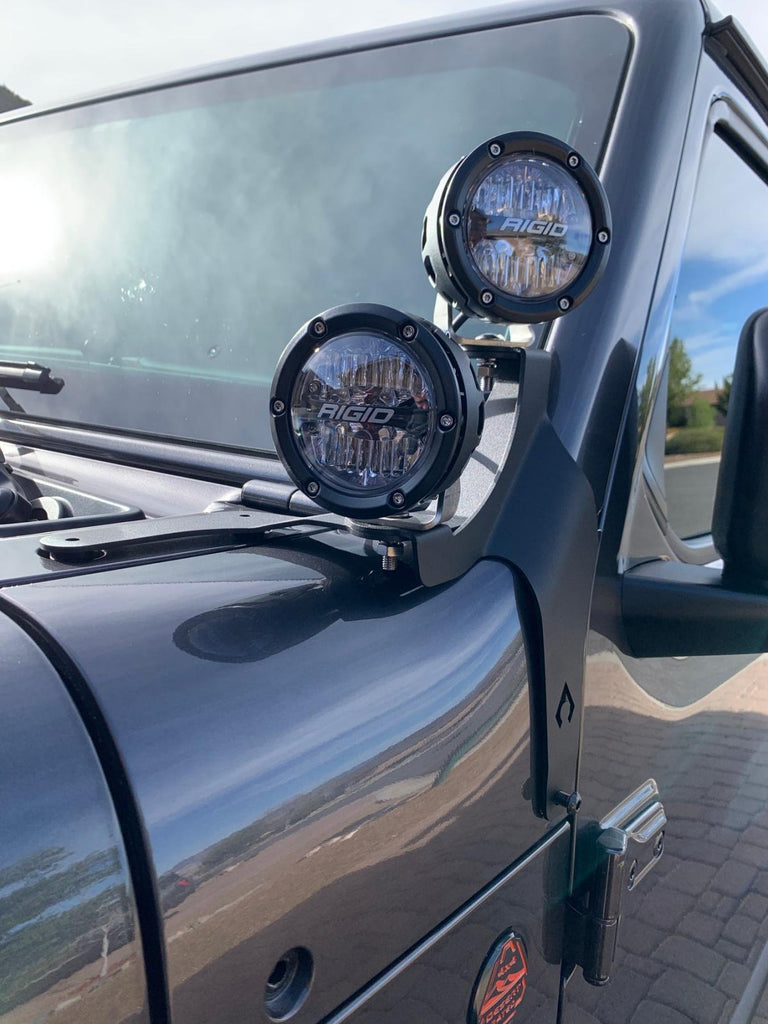 JL-JT 392 Mojave A-Pillar Dual Surface Light Mount Artec Industries - Artec Industries JL5613 GNKQ_JL5613