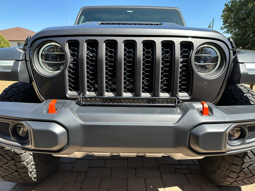 JL-JT Front Bumper 20 Inch Light Mount Artec Industries - Artec Industries JL5616 GNKQ_JL5616
