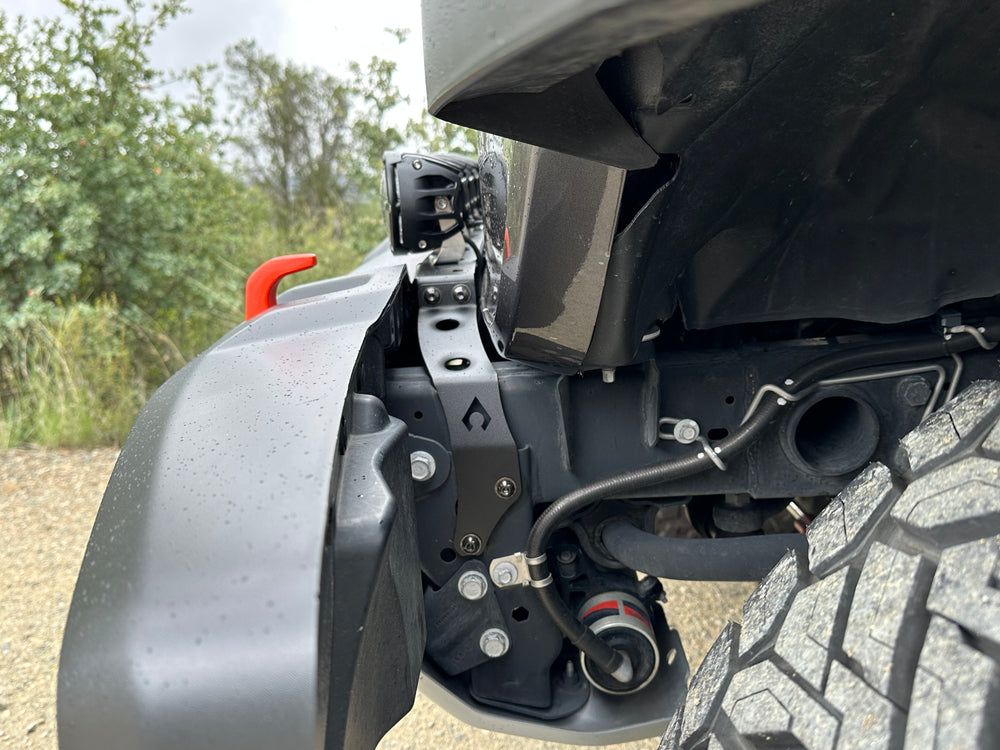JL-JT Front Bumper Light Bridge Mount Artec Industries - Artec Industries JL5618 GNKQ_JL5618