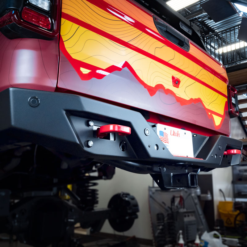 Gladiator JT Rear Bumper No Sensors Artec Industries - Artec Industries JT0005 GNKQ_JT0005