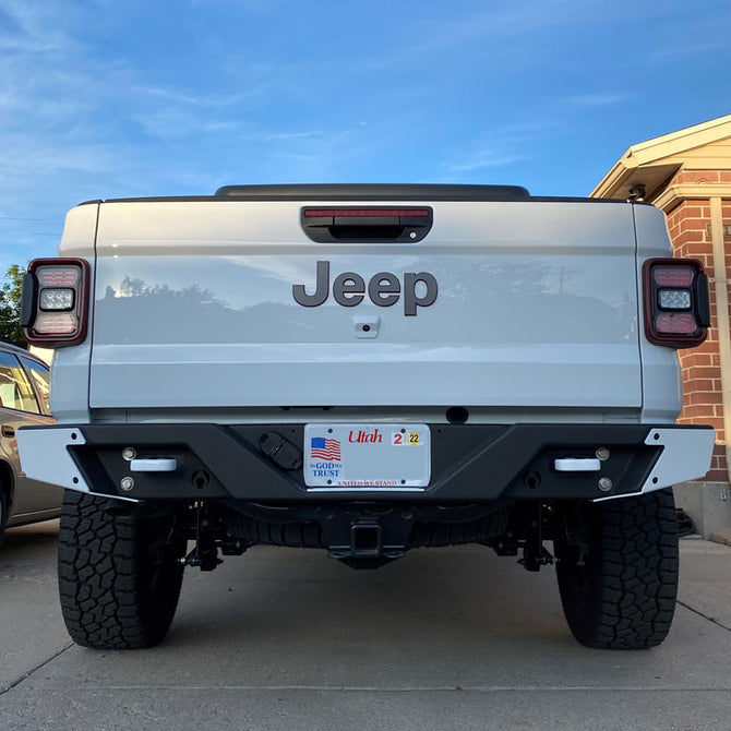JT Rear Bumper Aluminum Corner Skids Artec Industries - Artec Industries JT0011 GNKQ_JT0011
