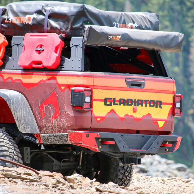 JT Rear Bumper Aluminum Corner Skids Artec Industries - Artec Industries JT0011 GNKQ_JT0011