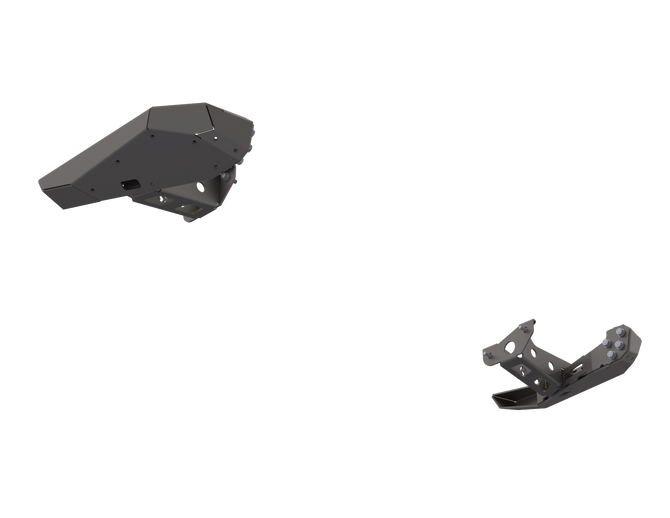 07-Up Jeep Wranger/Gladiator High Clearance Rear Bumper Corner Pods Raw Steel - Artec Industries JT0118 GNKQ_JT0118