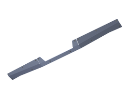 07-Up Jeep Wranger/Gladiator High Clearance Rear Bumper Center Skid Raw Aluminum - Artec Industries JT0217 GNKQ_JT0217