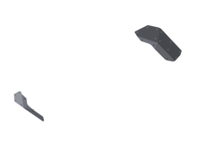 Load image into Gallery viewer, 07-Up Jeep Wranger/Gladiator High Clearance Rear Bumper Corner Pods Skids Raw Aluminum - Artec Industries JT0220 GNKQ_JT0220