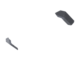 07-Up Jeep Wranger/Gladiator High Clearance Rear Bumper Corner Pods Skids Raw Aluminum - Artec Industries JT0220 GNKQ_JT0220