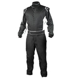 Suit Challenger Black XX-Large SFI 3.2A/1 - K1 RaceGear 20-CHL-NW-2XL