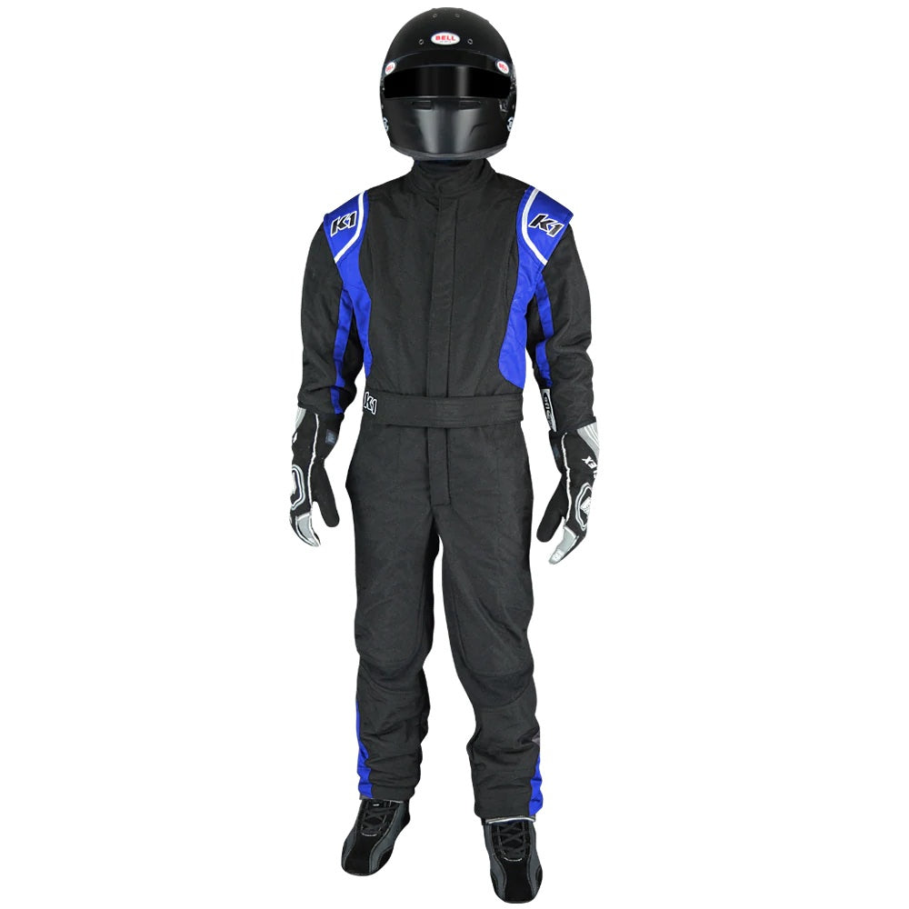 Suit Precision II 4X- Small Black/Blue - K1 RaceGear 20-PRY-NB-4XS