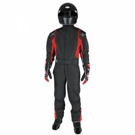 Suit Precision II 6X- Small Black/Red - K1 RaceGear 20-PRY-NR-6XS
