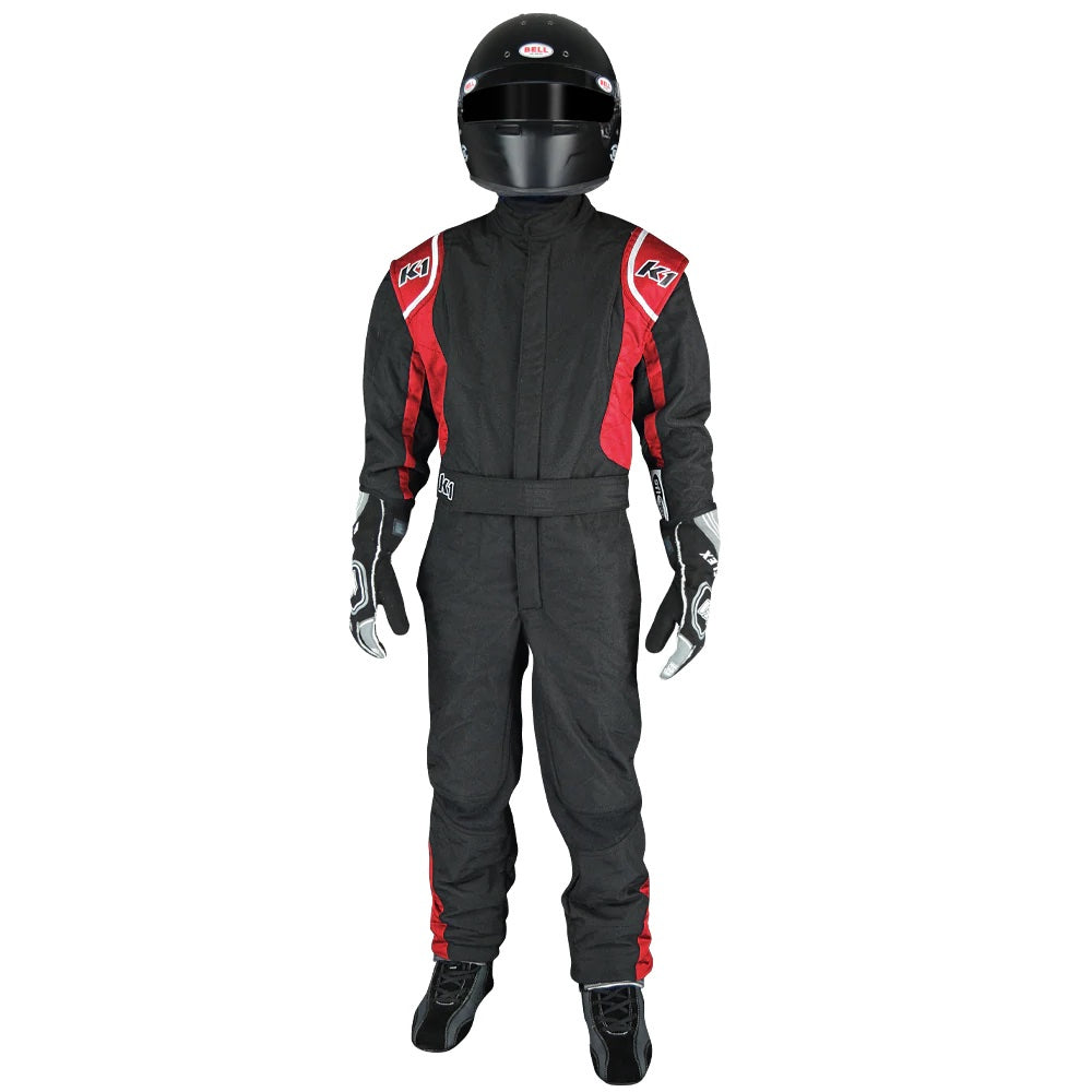 Suit Precision II 7X- Small Black/Red - K1 RaceGear 20-PRY-NR-7XS