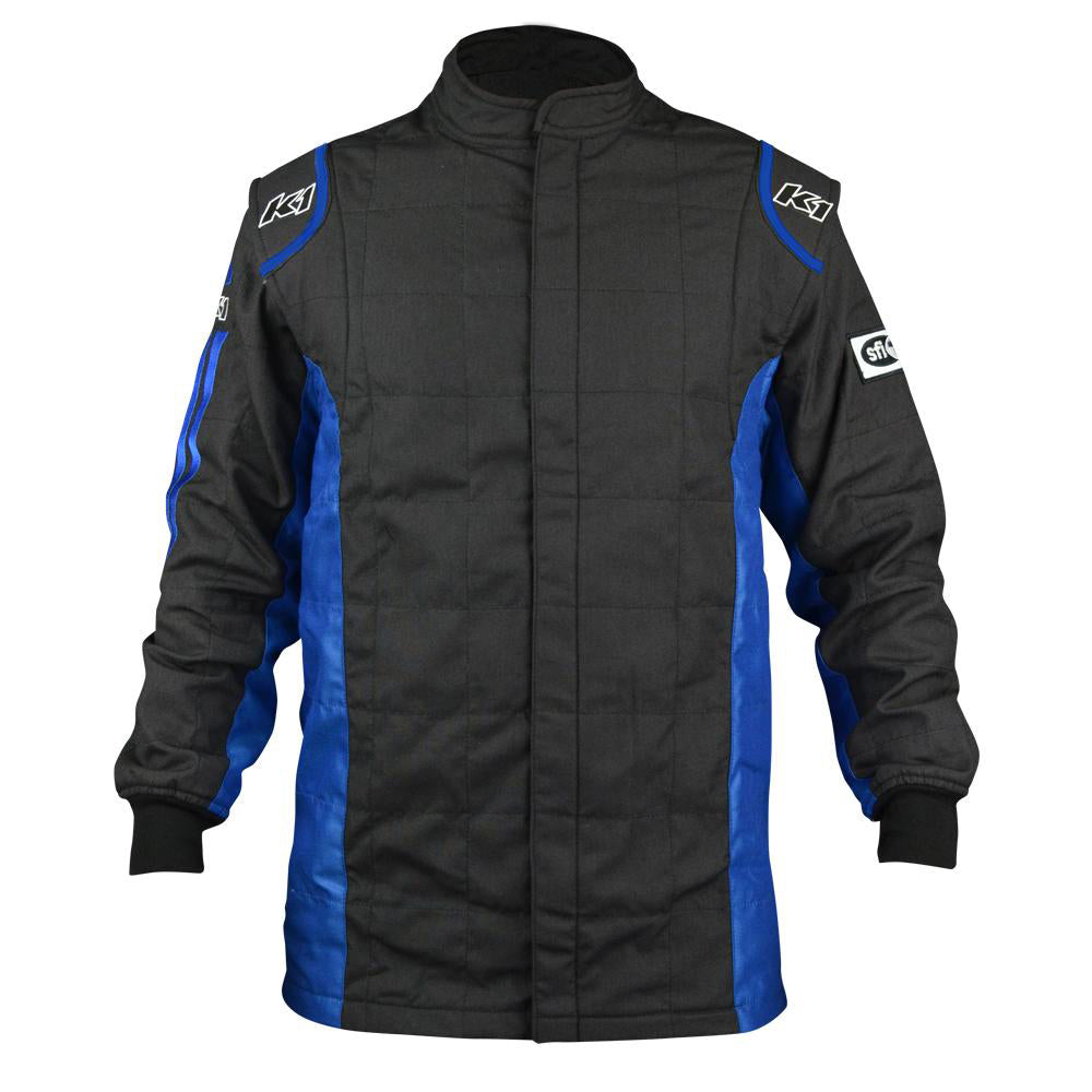 Jacket Sportsman Black / Blue Large - K1 RaceGear 21-SPT-NB-L