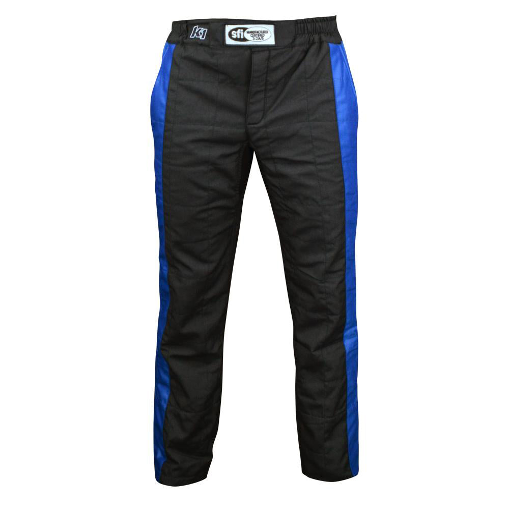Pant Sportsman Black / Blue Large - K1 RaceGear 22-SPT-NB-L