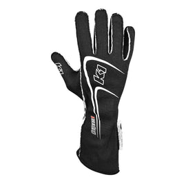 Glove Track 1 Black 3X- Small Youth - K1 RaceGear 23-TR1-N-3XS