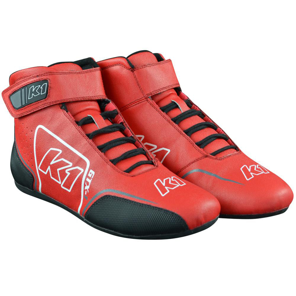 Shoe GTX-1 Red / Grey Size 12 - K1 RaceGear 24-GTX-R-12