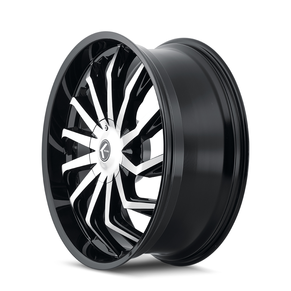 SCRILLA (KR142) BLACK/MACHINED