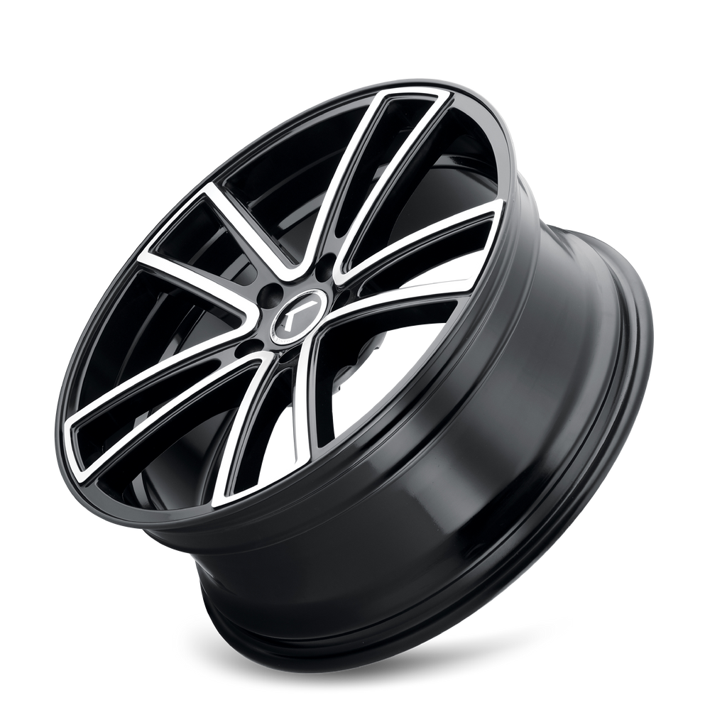 190 (190) BLACK/MACHINED FACE