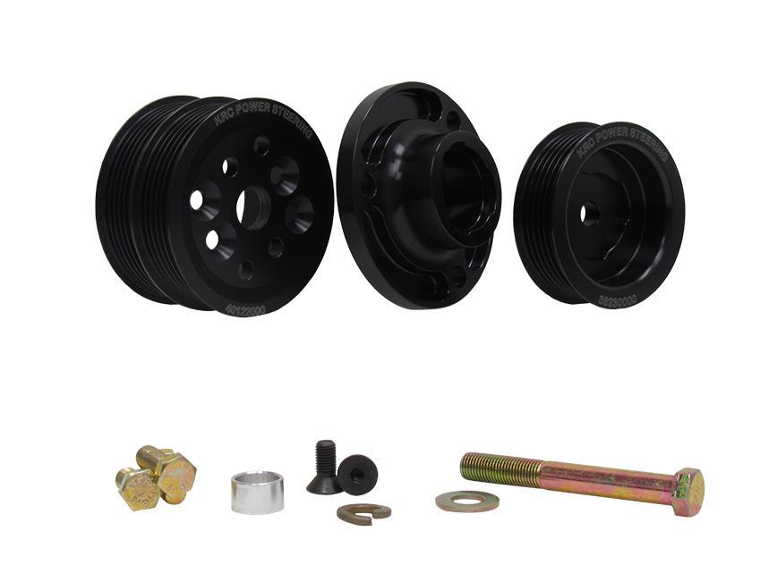 Serpentine Pulley Kit w/SBC Head Mount - KRC Power Steering KRC 36351500
