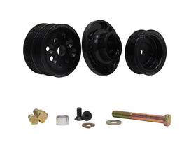 Serpentine Pulley Kit w/SBC Head Mount - KRC Power Steering KRC 36351500