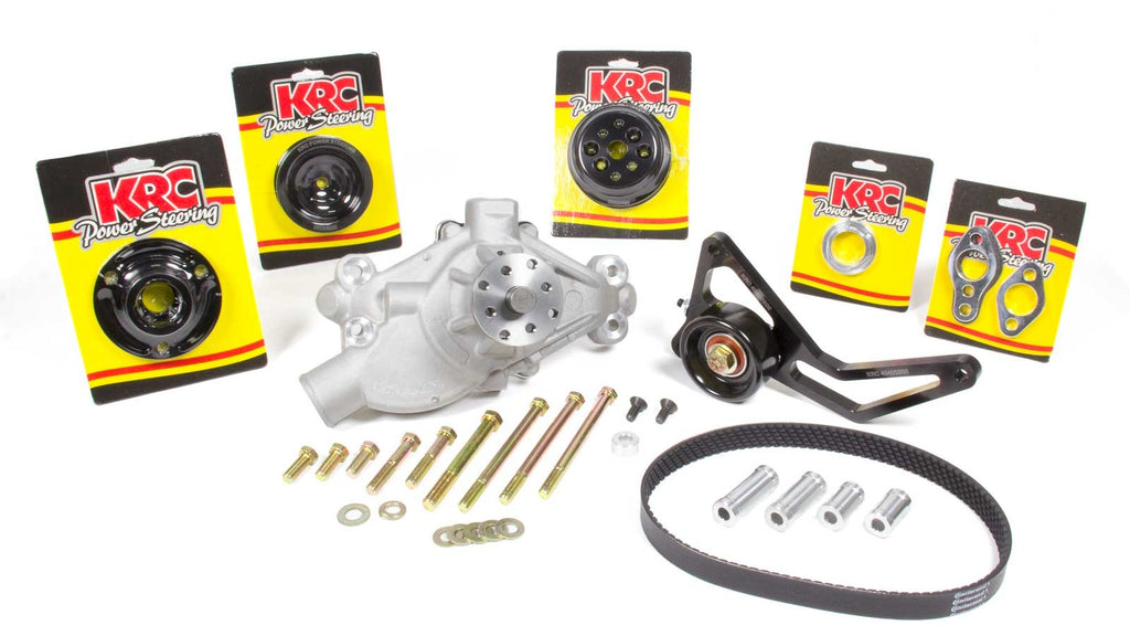 Front Drive Kit w/ Idler SBC Crate - KRC Power Steering KIT 16322600